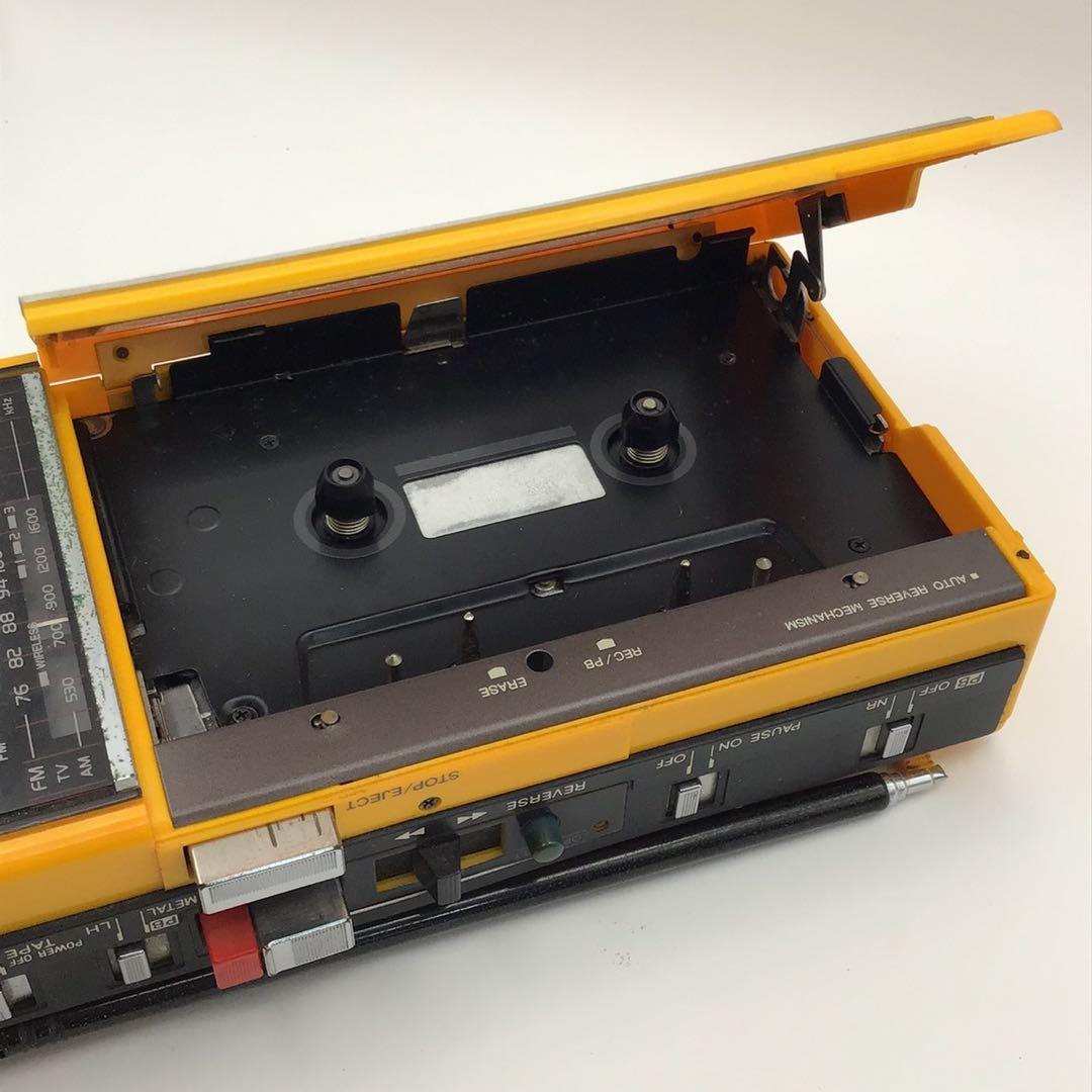 AIWA SH-J2 イエロー アイワ カセットプレーヤー カセットボーイ