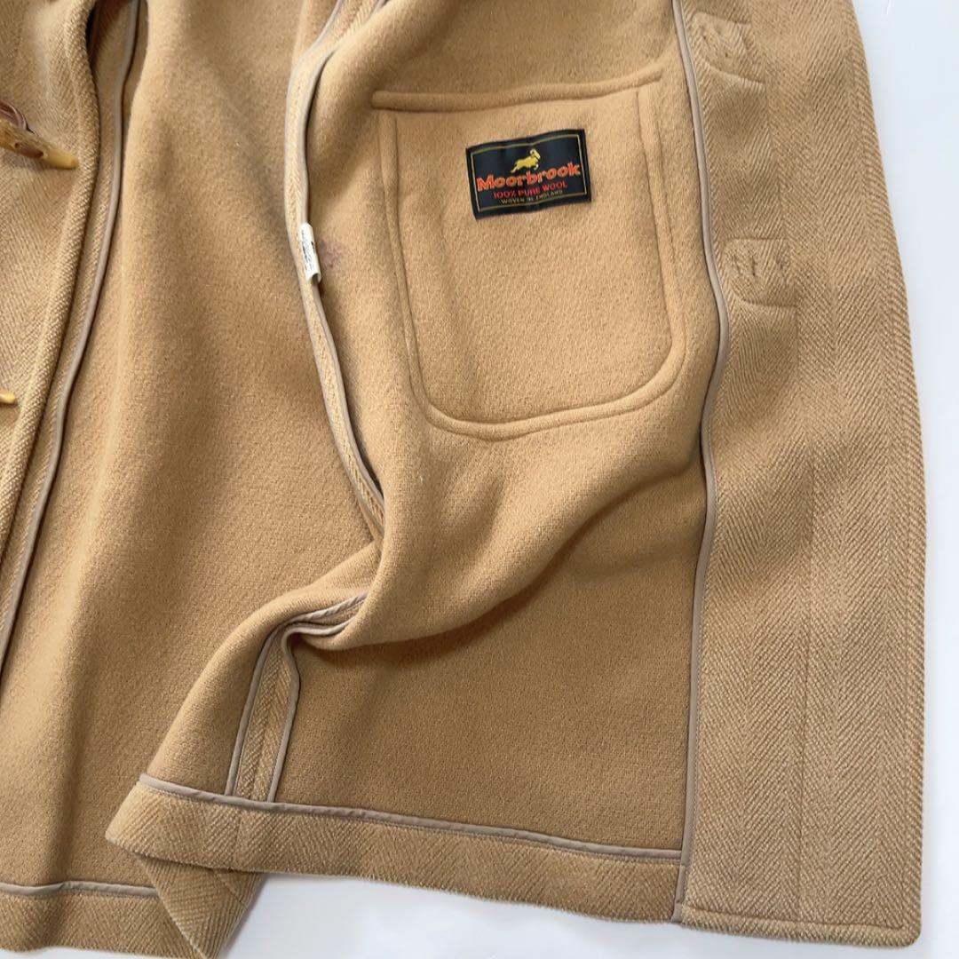 美品NEW YORKER ムーアブルックダッフルコートSサイズ キャメル ウール