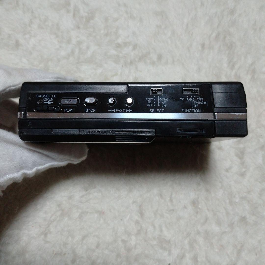 SHARP JC-TV10 LCD TV & カセットプレーヤー