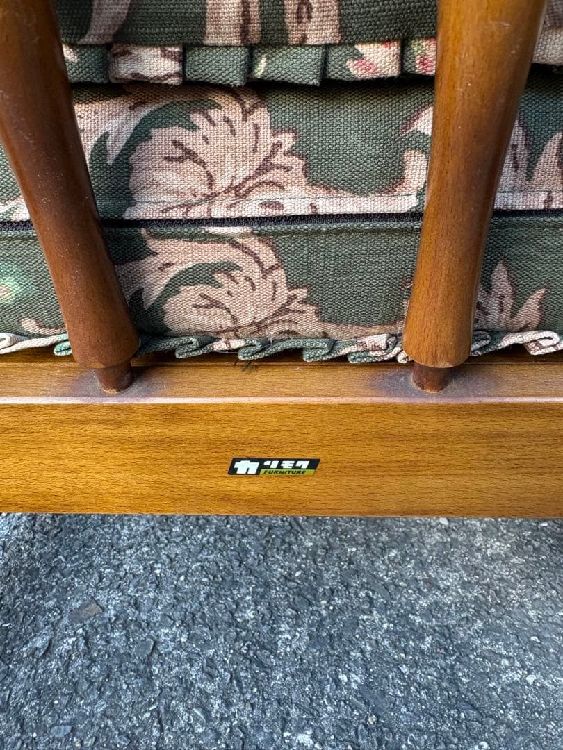 【オールドKarimoku】コロニアル 2脚あります。値下げ！