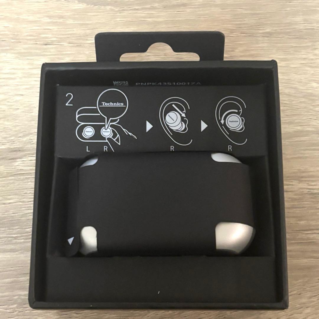Technics EAH-AZ100 シルバー ノイズキャンセリング イヤホン