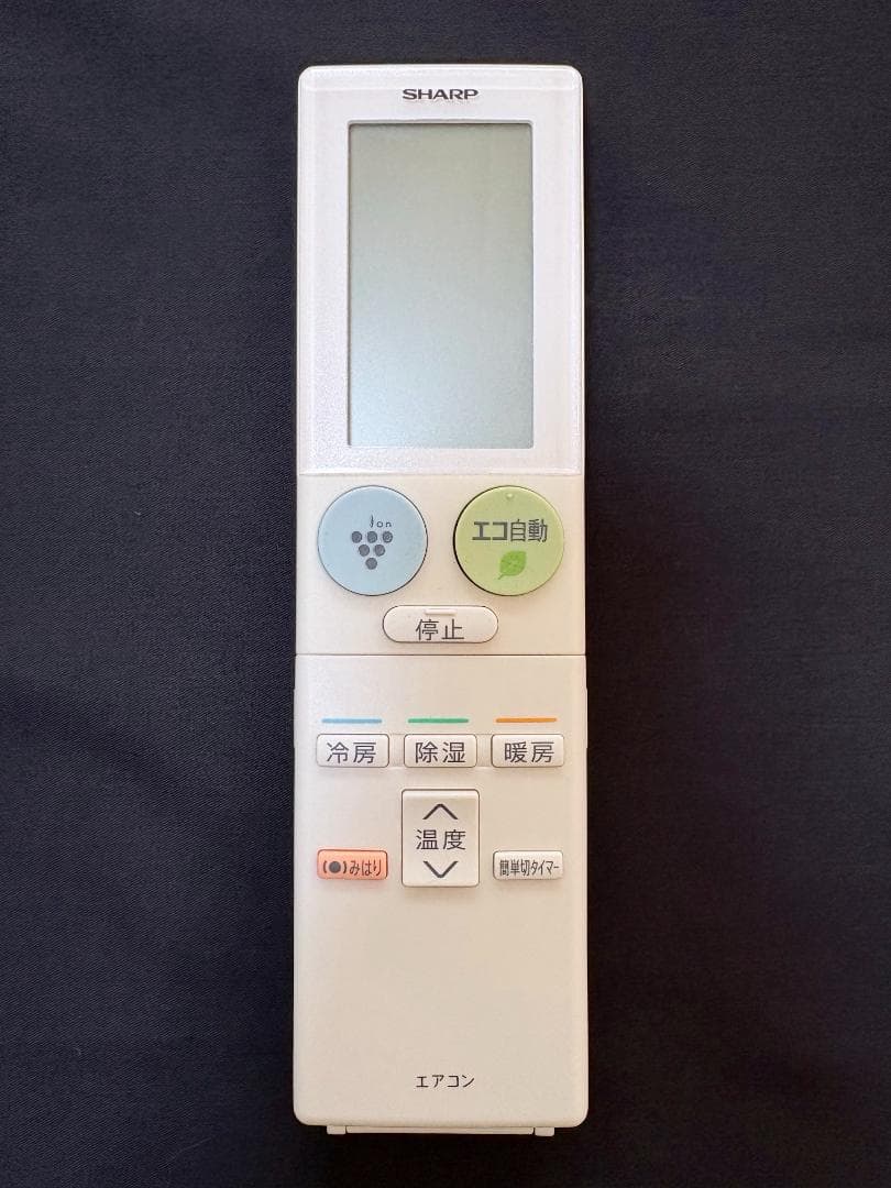 美品◆エアコン 純正 リモコン◆シャープ◆AY-D40EXなど◆動作確認済み