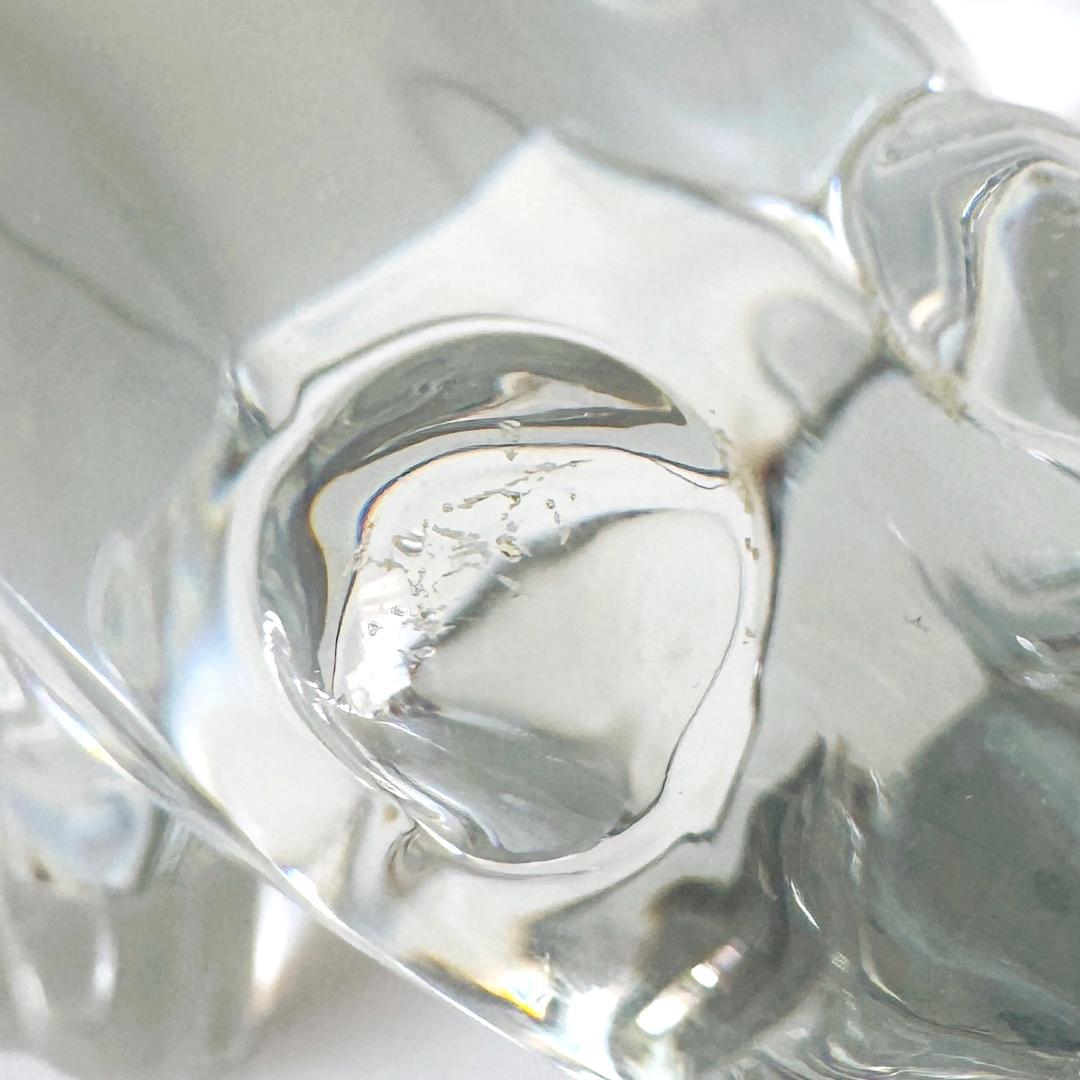 【バカラ】動物 カエル 蛙 置物 インテリア★美品★幸運