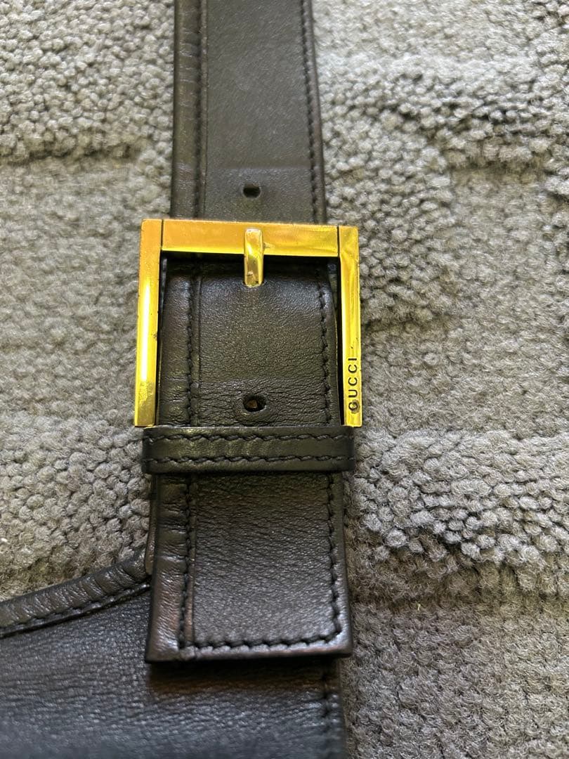 美品　GUCCI グッチ ショルダーバッグ 黒