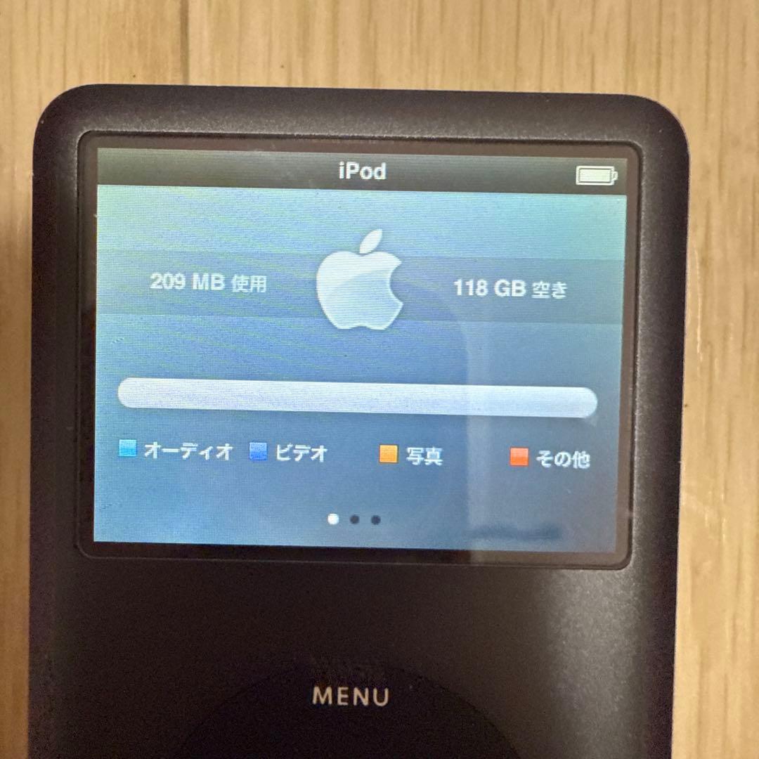 Apple iPod classic 128GB A1136 動作確認済み