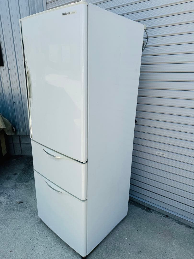 福岡発　ナショナル 冷蔵庫 冷凍庫 動作品 320L 大容量 家庭用