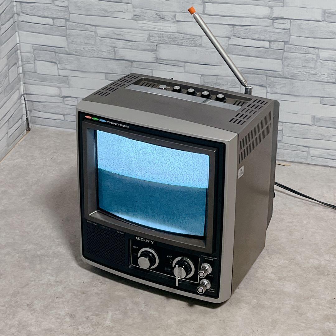 ソニー トリニトロン カラーテレビ KV-1020 10型 1974年製 美品