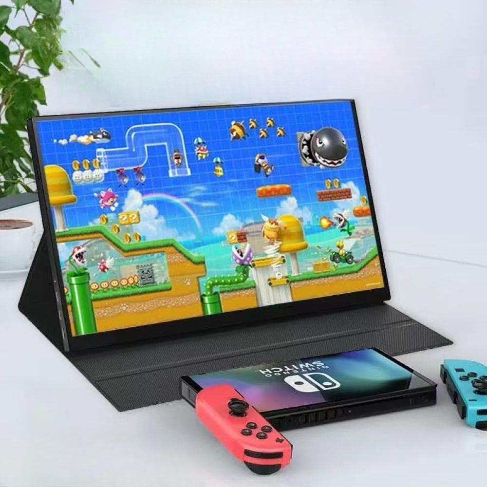り*こ様 モバイルモニター 15.6 ポータブル ゲーミング Switch/PC