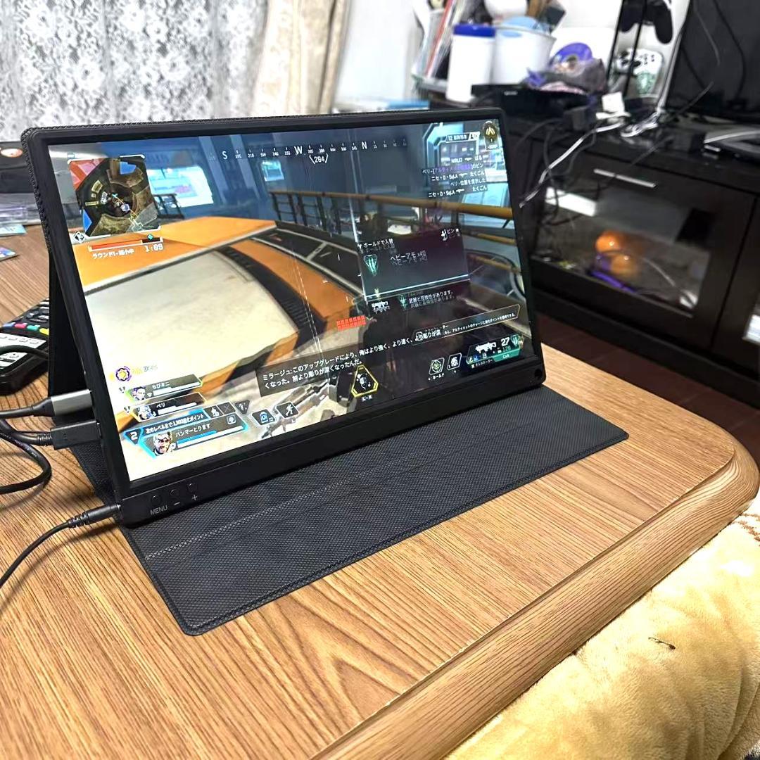 り*こ様 モバイルモニター 15.6 ポータブル ゲーミング Switch/PC