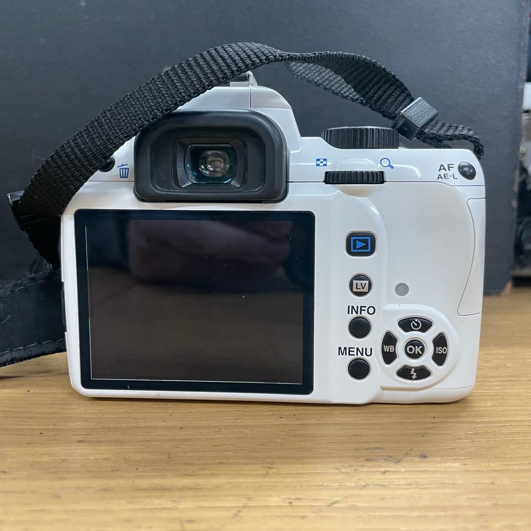 動作品 Pentax K-r ホワイトデジタル一眼レフ ボディ