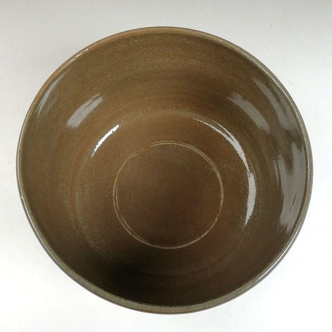Ｗ１９９　茶碗　『高取　茶碗』『高取焼宗家　高取八山(栄作) 造』　共箱　茶道具