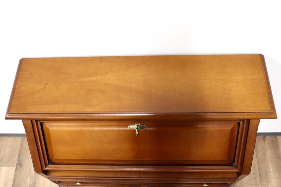 GMGH231○イタリア製 ライティングビューロー 学習机 書斎机 勉強机 キ