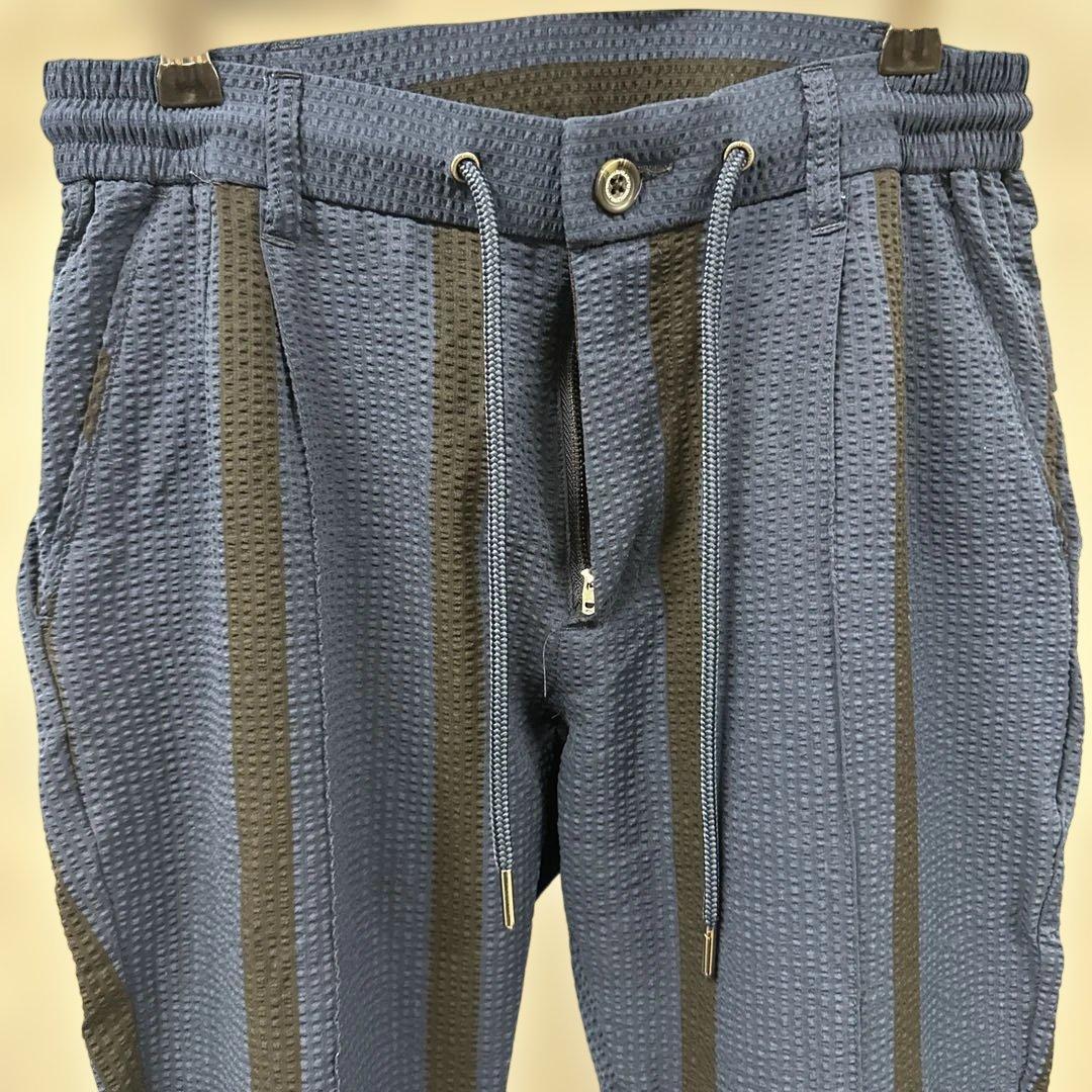 ウノピュウノウグァーレトレ テーラードジャケットズボン　太ストライプ Y260