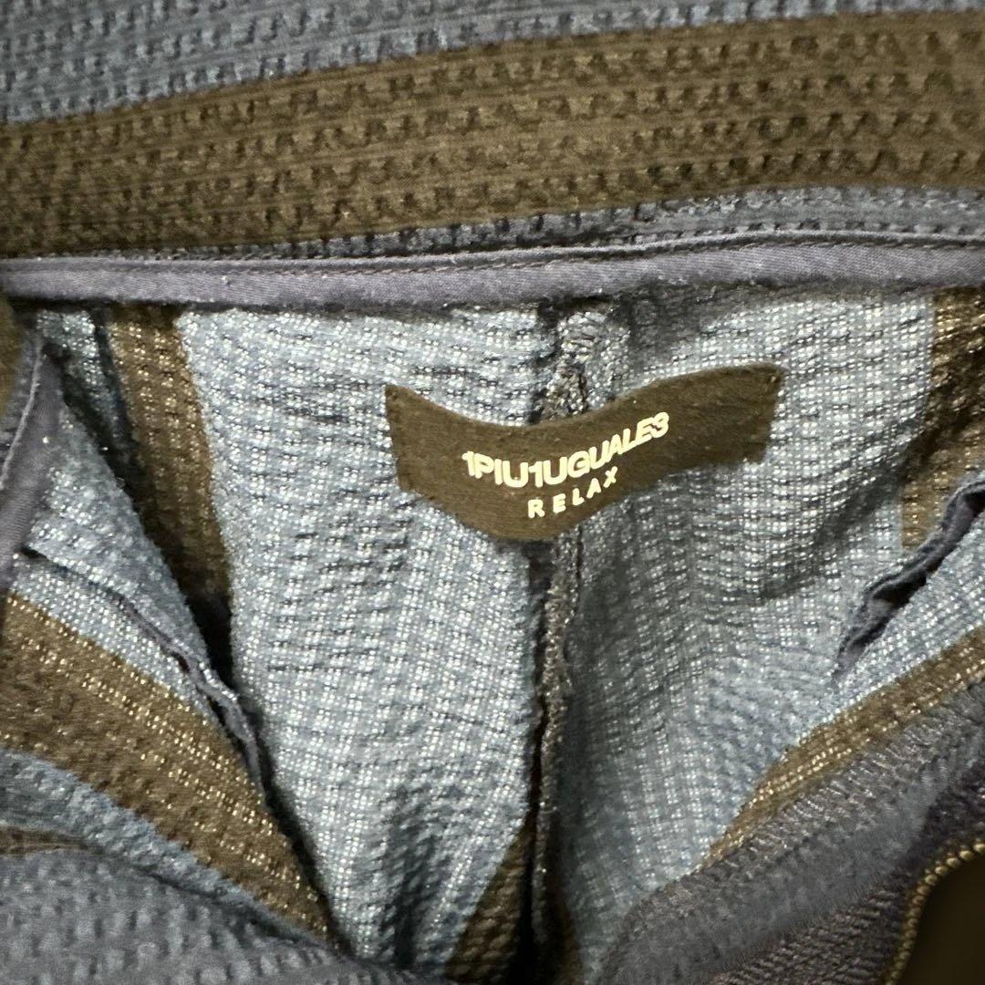 ウノピュウノウグァーレトレ テーラードジャケットズボン　太ストライプ Y260