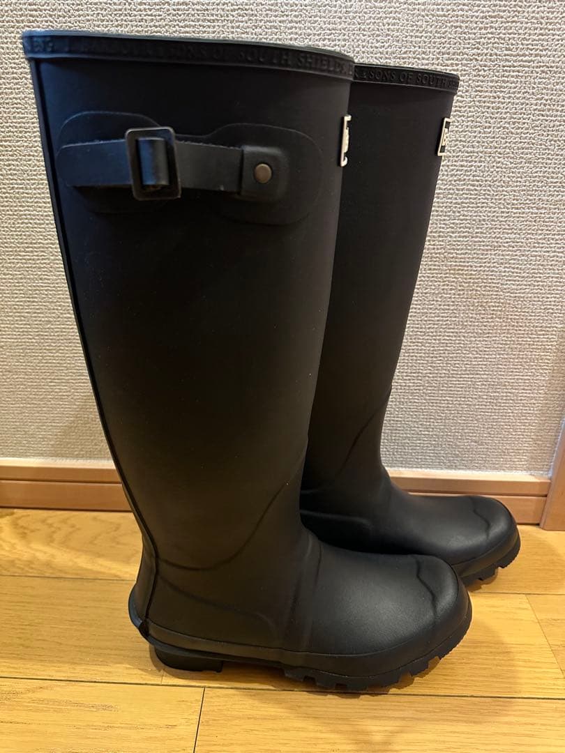 新品　【BARBOUR/バブアー】bede：レインブーツ