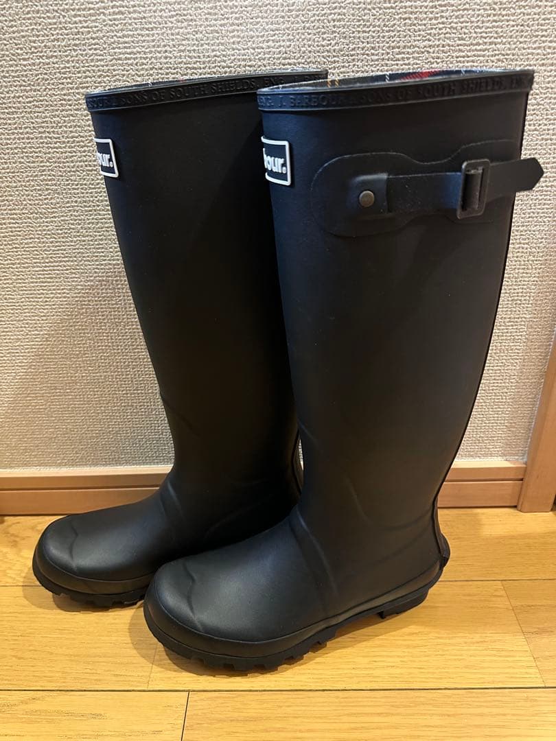 新品　【BARBOUR/バブアー】bede：レインブーツ