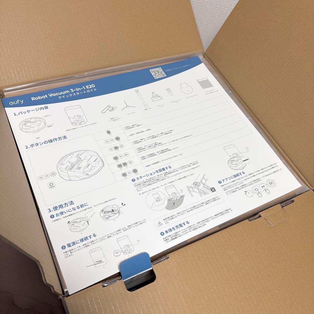 【新品未使用】Anker★Eufy★E20★Robot Vacuum★3in1★