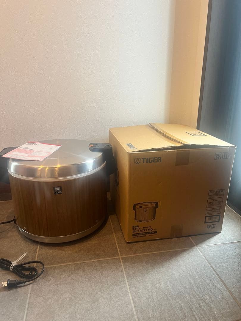 【新品】業務用TIGER 電子ジャー炊きたてJHC-A721 M0 7.2L