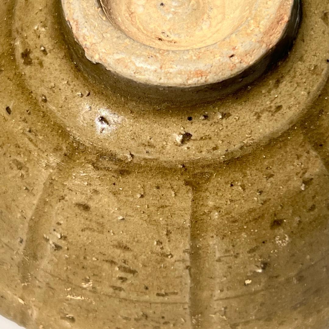 『宋』越州窯 青磁 青釉陽刻花紋盃 中国古玩美術