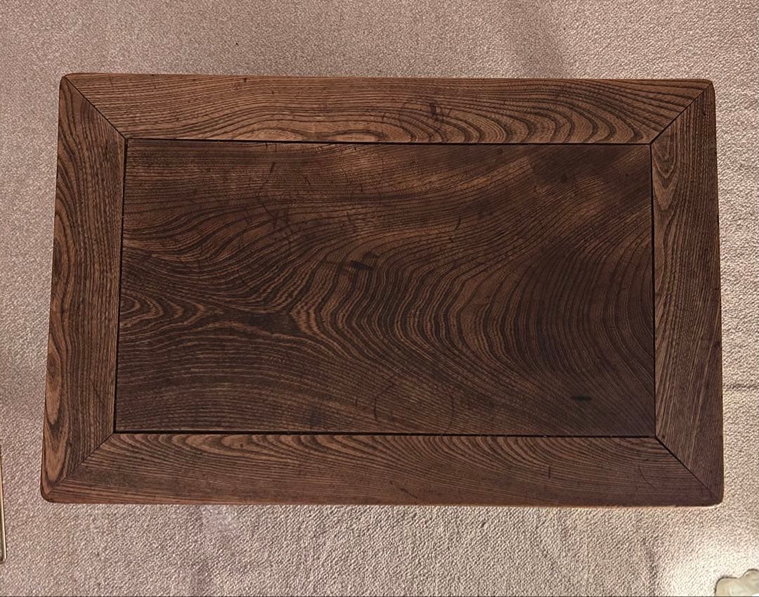 ケヤキ　木製　テーブル