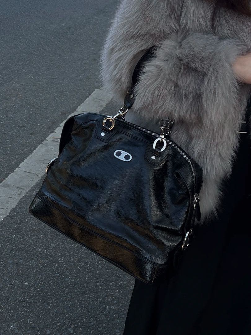 CELINEマカダムレザーバッグ