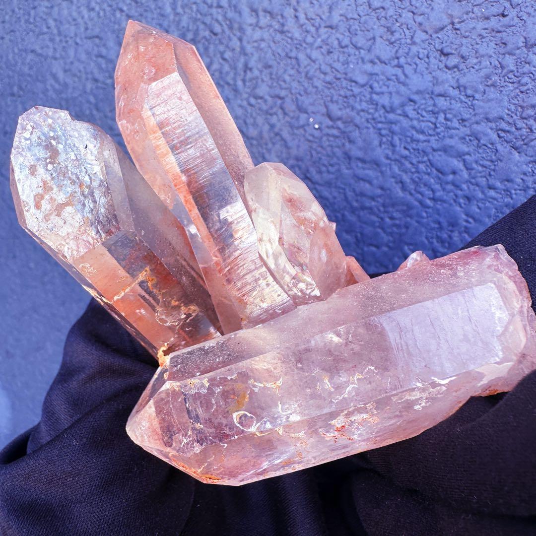 爆レア❗️高透明度❗️レインボー☆超強いパワー 可愛い♡ヒマラヤクラスターA1370