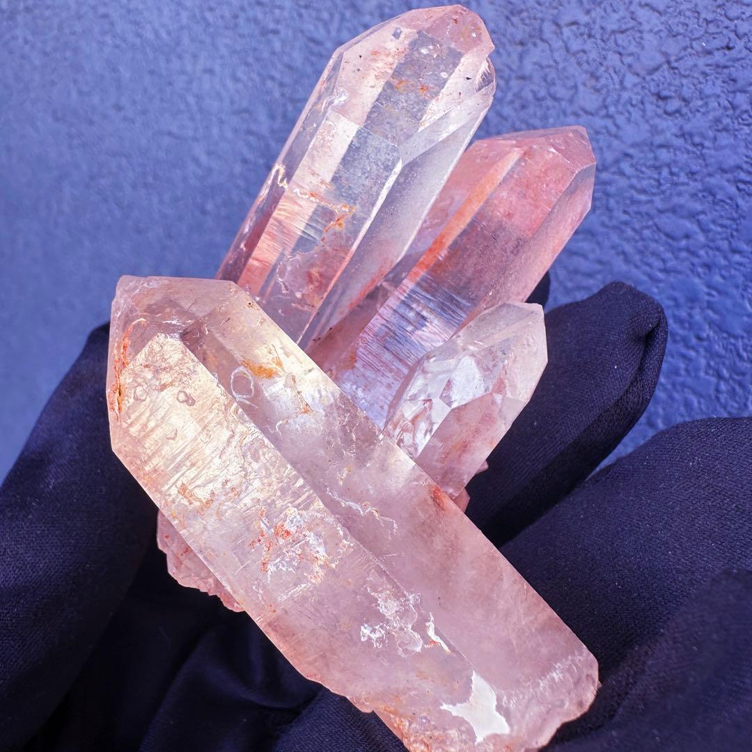 爆レア❗️高透明度❗️レインボー☆超強いパワー 可愛い♡ヒマラヤクラスターA1370