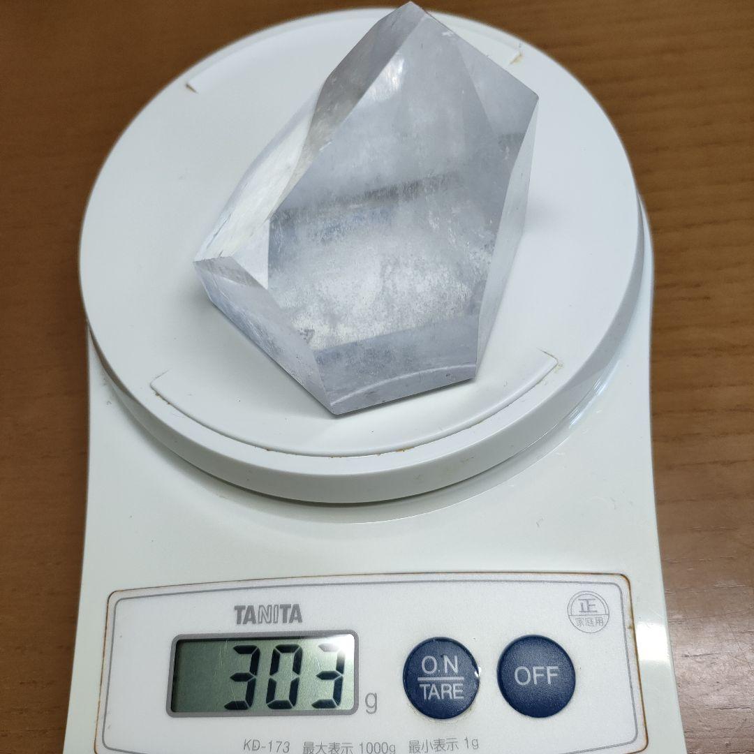 水晶原石ポイント　303g