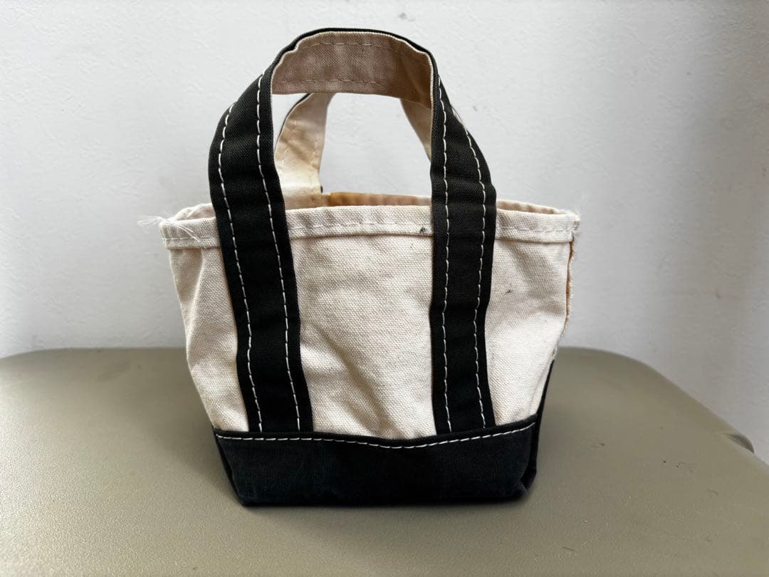 LLBean デラックス　ミニ　バキバキ　トートバッグ　80s
