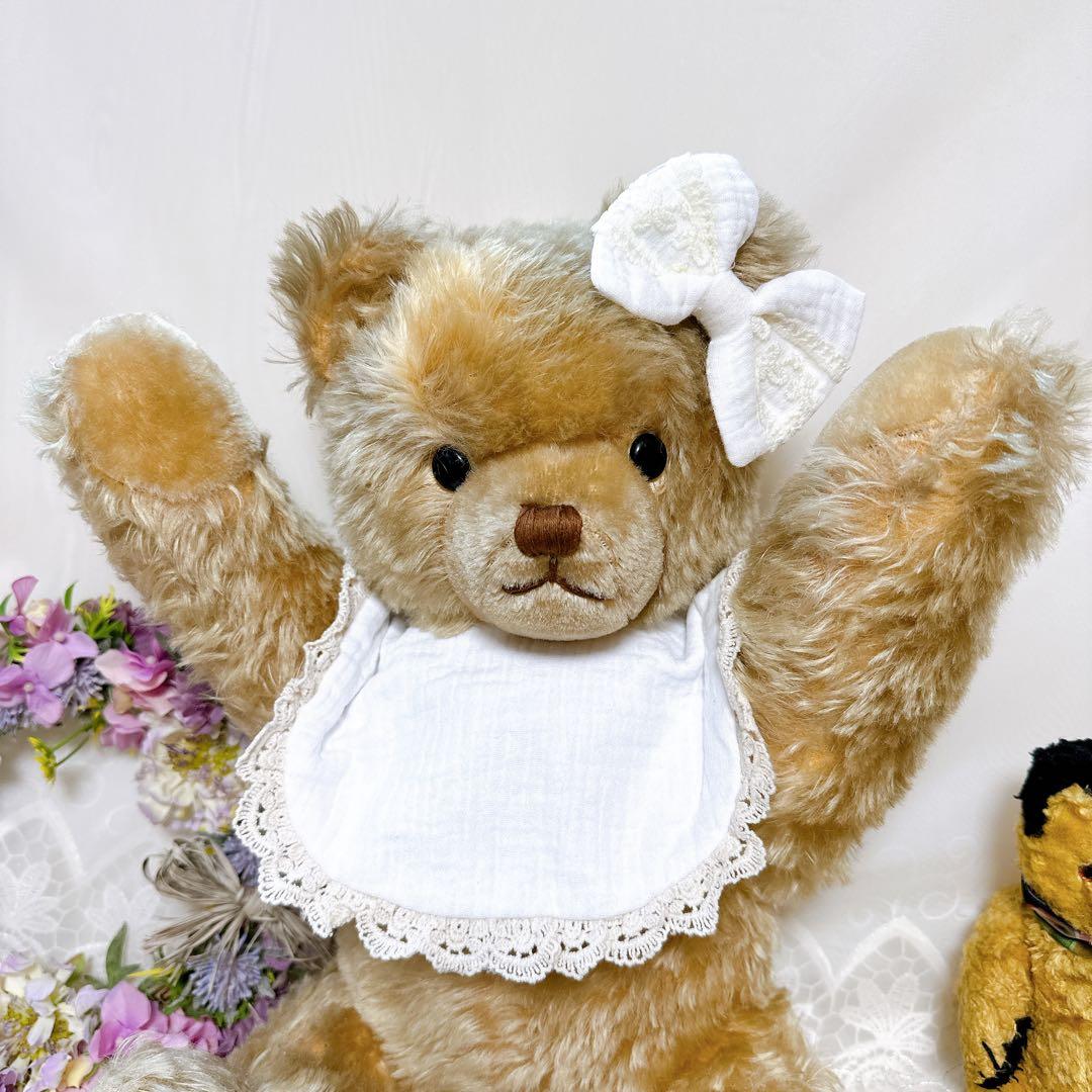 フィニステール 様❤️大きい！！❤️ずっしりアンティークベア　アンティークテディベア