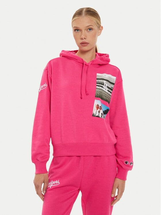 ドジャース　LA　チャンピオン　ロサンゼルス　トレーナー　フード付パーカー　限定