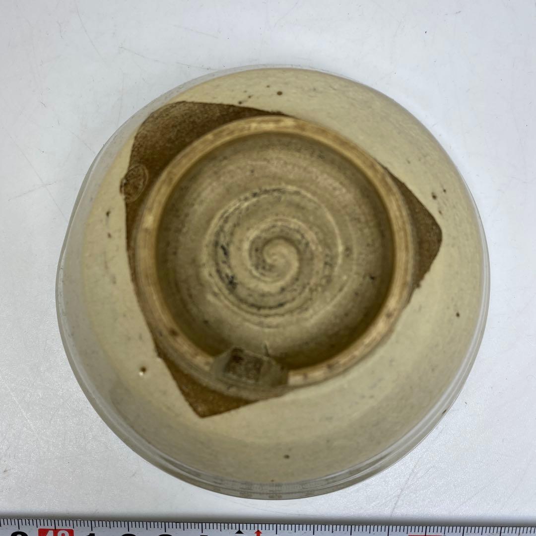 ☆茶3 時代　大山焼茶碗　口径12㎝ 東里7-0309①