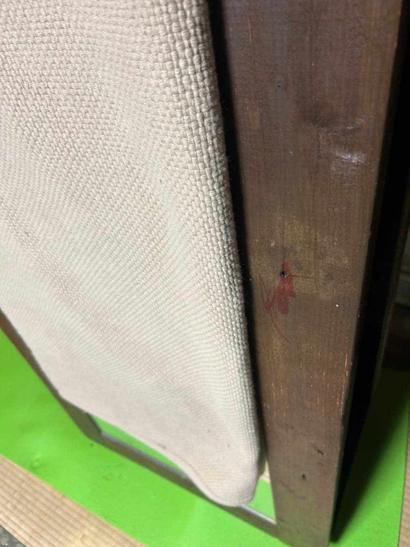 ウッド ミラー アイアンミラー立て