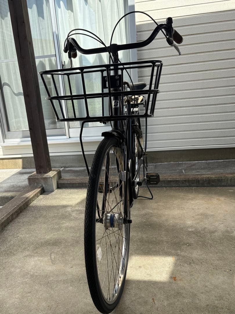 【限定車ウェッジロック】黒 シティサイクル　引き取り限定