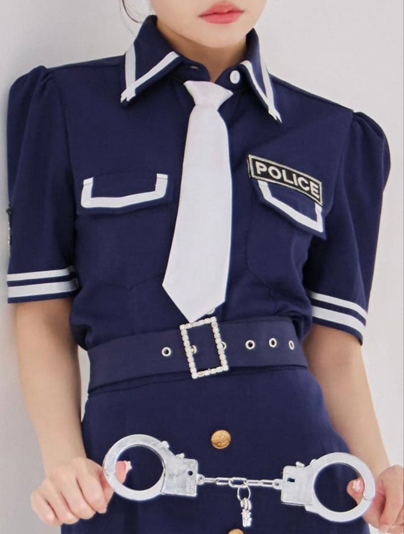 sugarポリスコスプレ 5点セット＋手錠付きMサイズ