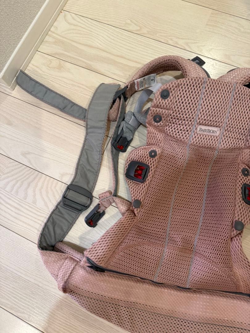 BabyBjorn ハーモニーメッシュ 抱っこ紐 ピンク エルゴ サイベックス