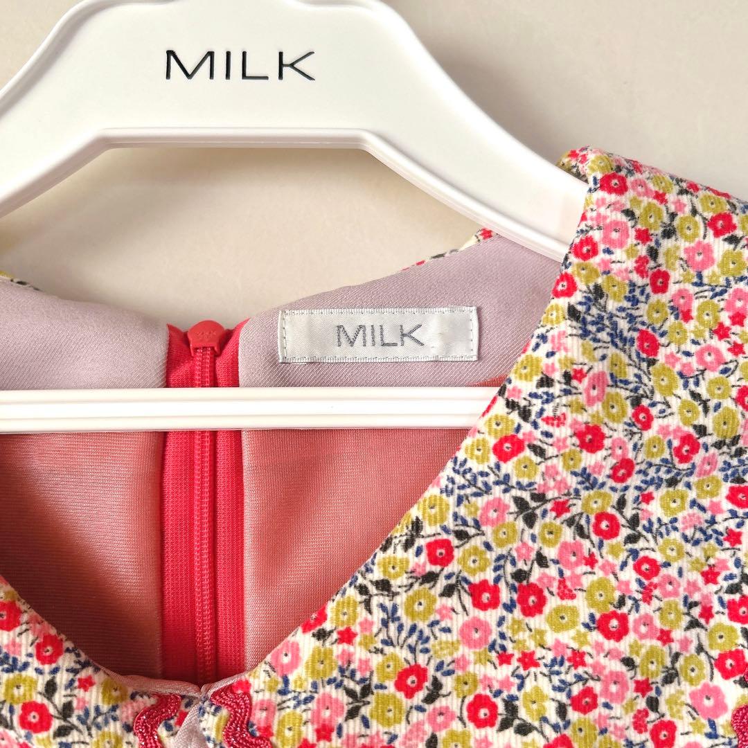 MILK Sweet Honey Dress ピンクフラワー