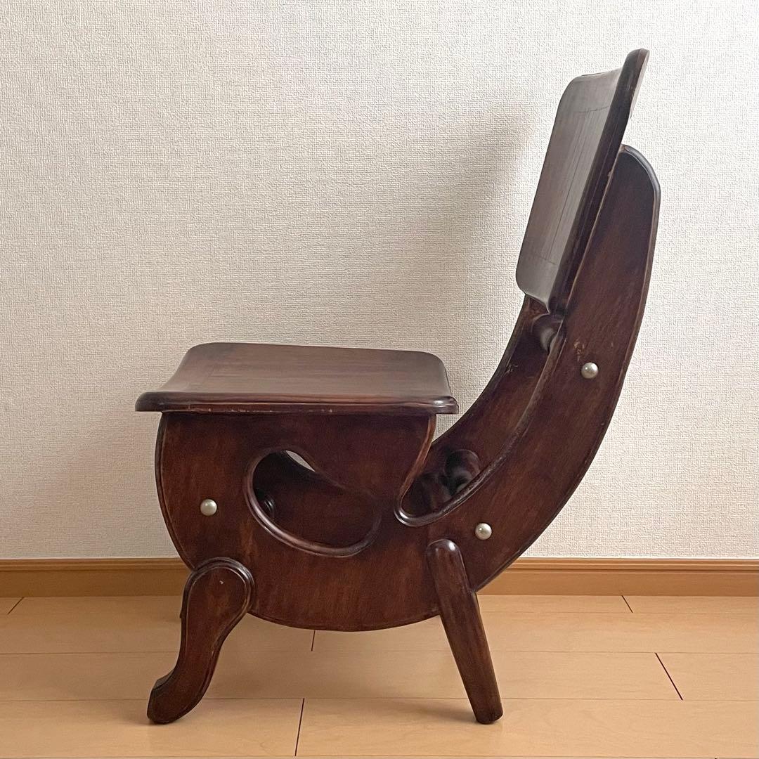 アンティークチェア ラウンジチェア 無垢 イギリス フランス カントリー 民芸