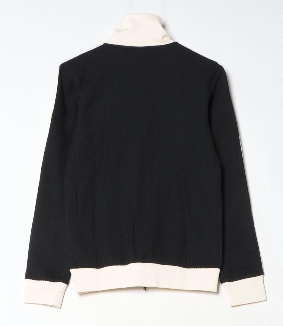 り*く様 adidas ジャージジャケット ブラック/ホワイト