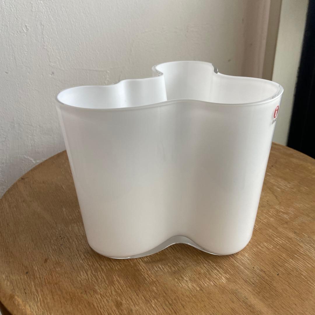 アルヴァ・アアルト コレクション ベース 120mm ホワイト　scope 花瓶