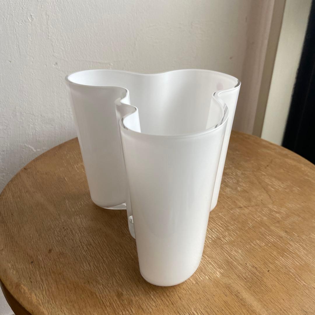 アルヴァ・アアルト コレクション ベース 120mm ホワイト　scope 花瓶