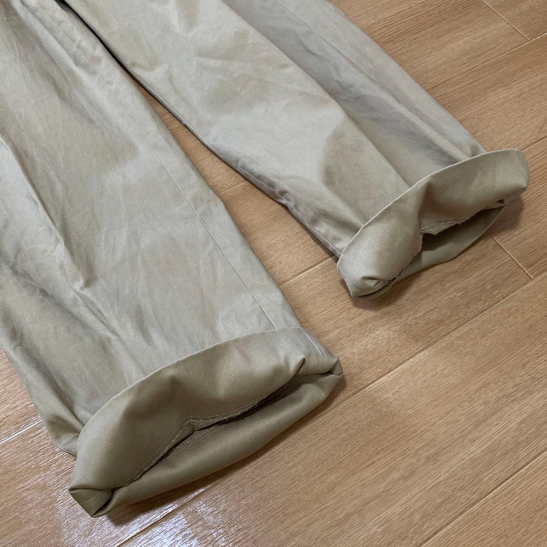 【未使用に近い】chaos カオス　ツータックチノパンツ 38