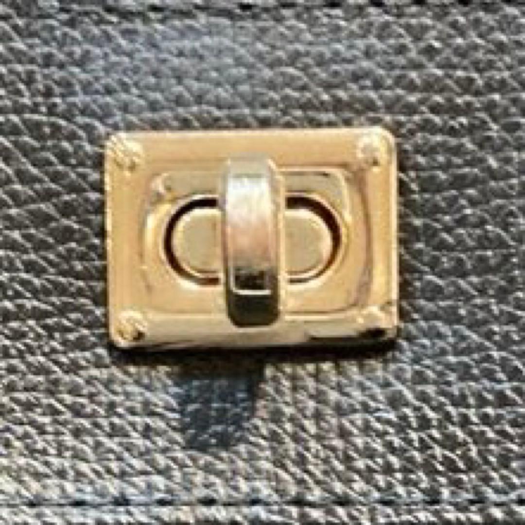 【美品】GIANNI NOTARO パネルスクエアバッグ 2way 黒