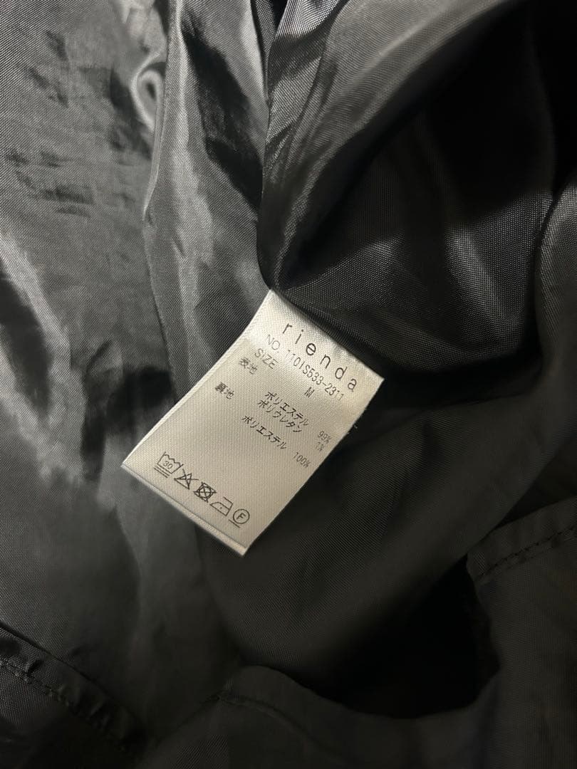 Rienda バストフレアミニワンピース　Mサイズ