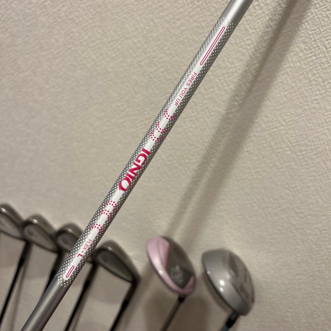 プロギア他　レディース　14本　右利き　ゴルフセット