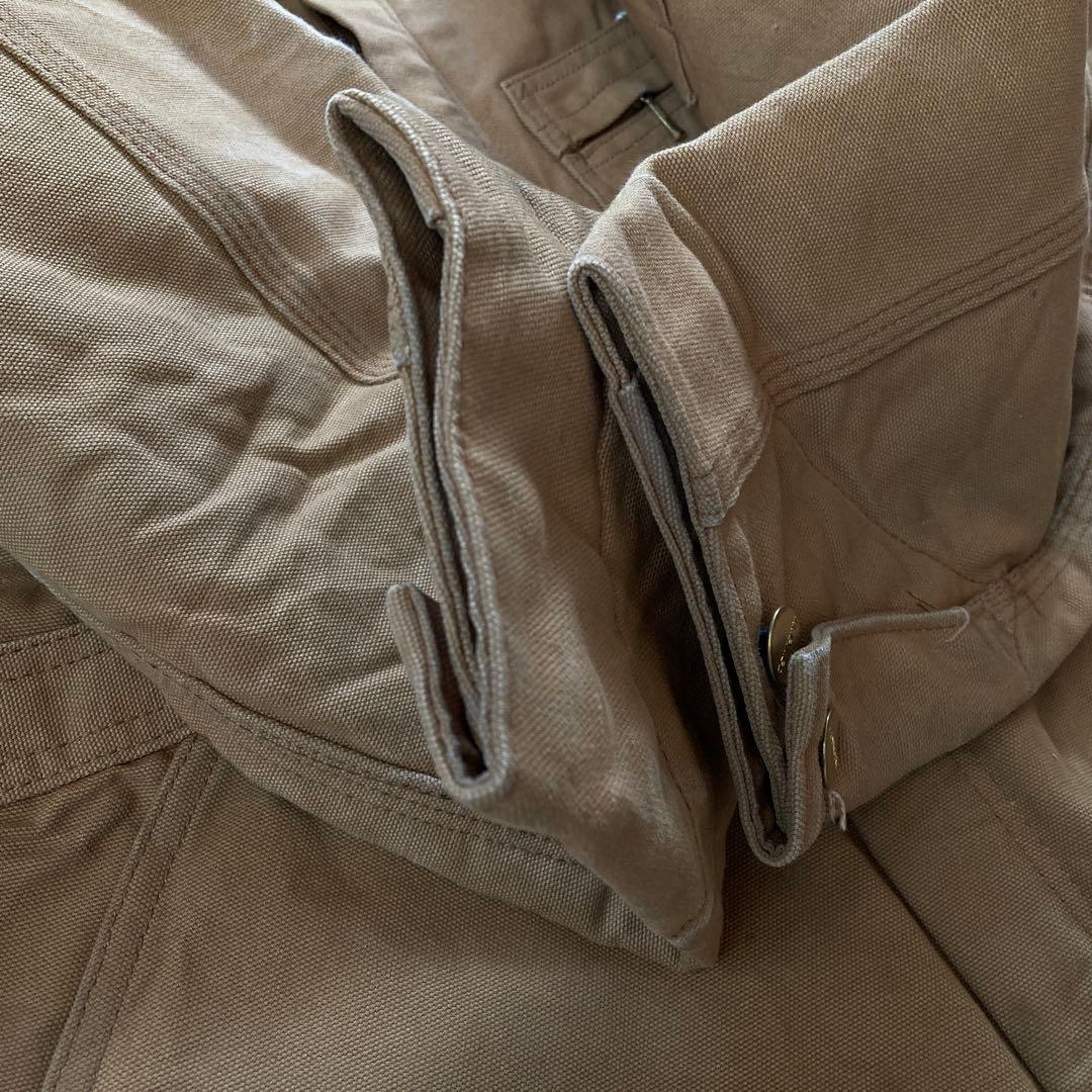 ★USA製★ Carhartt 中綿キルティング　オールインワン　つなぎ