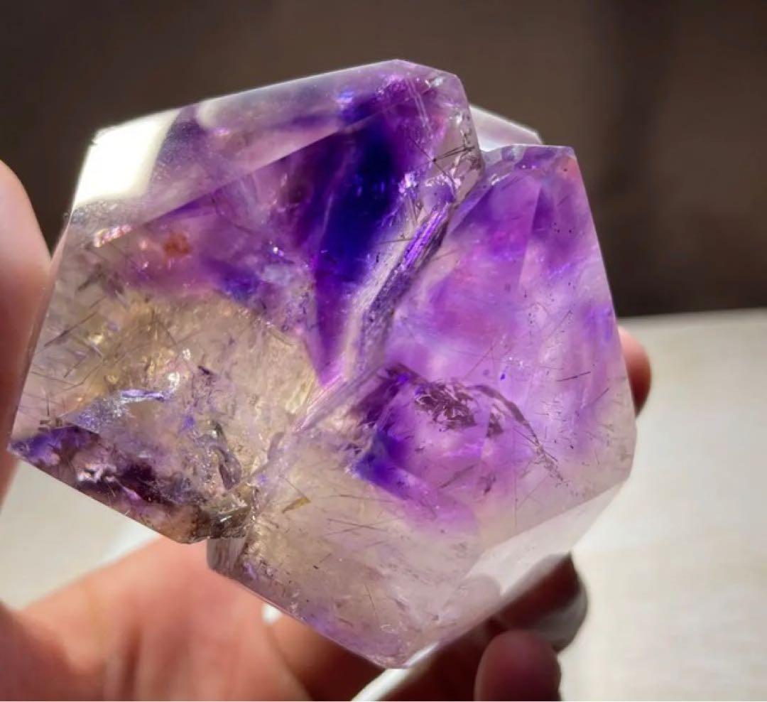 ALL SALE☆マダカスカル産☆美エレスチャルアメジスト