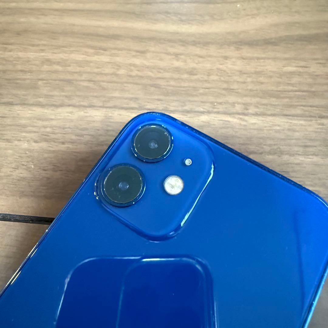 【128GB/SIMフリー】iPhone 12 mini ブルー コーティング済