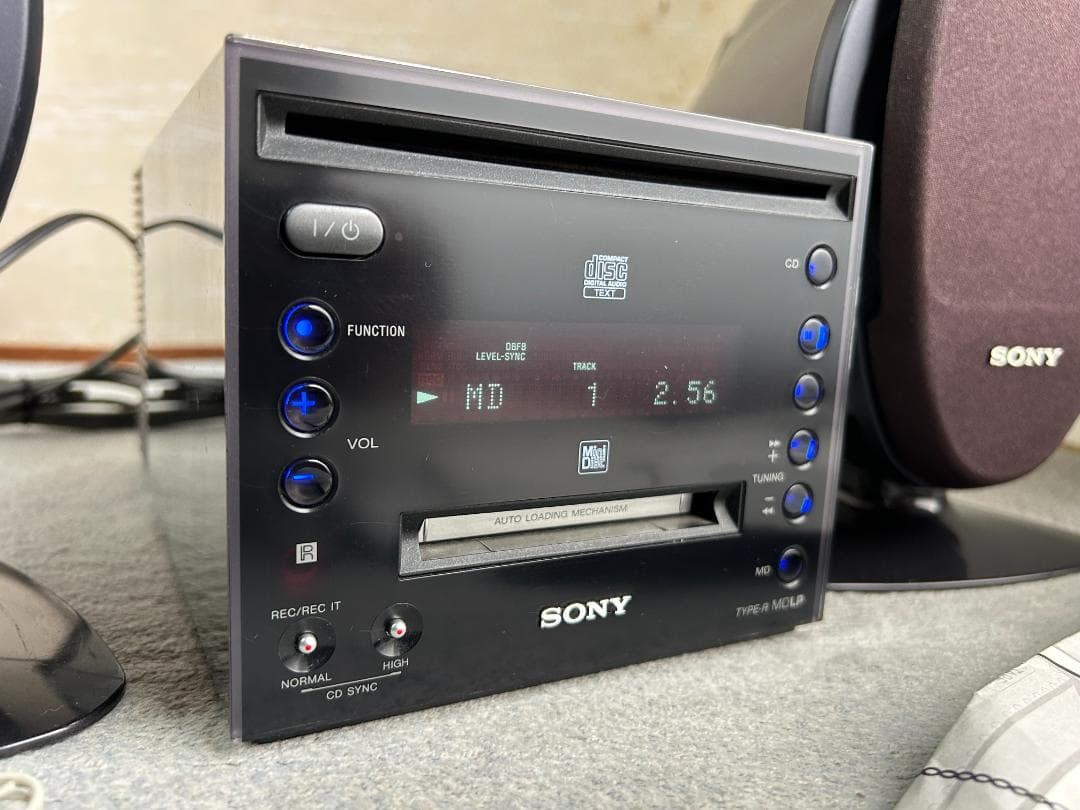 SONY ミニコンポ HCF-C5 CD MD 中古 MDイジェクト故障