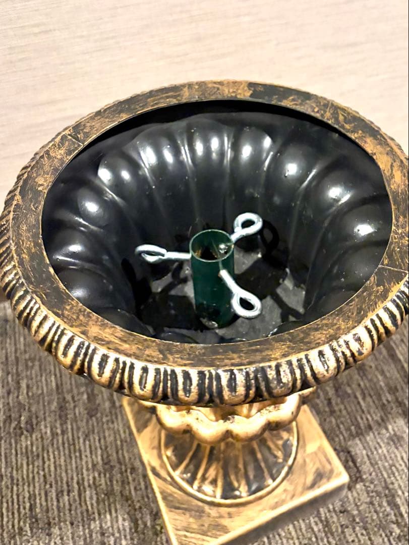 クリスマスツリー用 ポット アンティーク調